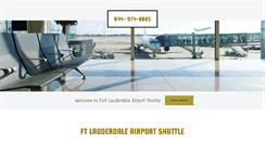 Desktop Screenshot of airportshuttledavie.com